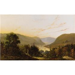 Willian Louis Sonntag Oil on canvas Hudson River