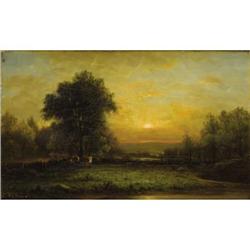 CHARLES WILSON KNAPP (American 1823-1900) Little