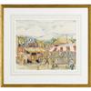 Image 4 : Reynolds Beal Crayon on paper Circus Scene