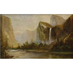 THOMAS HILL (American 1829-1908), Yosemite