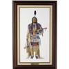 Image 2 : KEN OTTINGER ORIGINAL SITTING BULL PAINTING