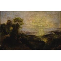 Hugh Bolton Jones (American, 1848-1927) Village