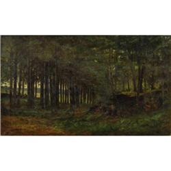 Marcus A. Waterman Oil on canvas