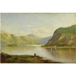 William Starbuck Macy Fisherman at Lake's Edge,