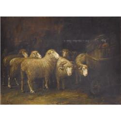 ALFRED MONTGOMERY (American 1857-1922), Sheep