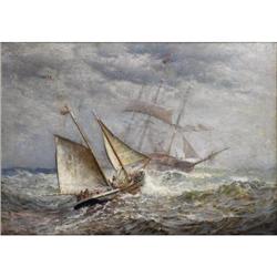 James Gale Tyler (1855-1931), Ships at Sea