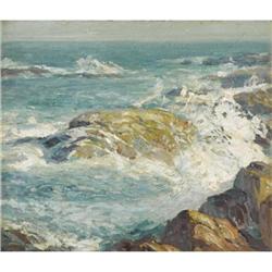 GEORGE WILLIAM SOTTER, Untitled, Rocky Coast