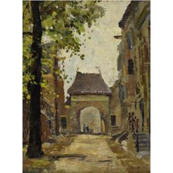 Anthony Thieme Oil on artist's board Gateway