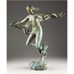 PAUL MANSHIP (American 1885-1966), Spring, 1949