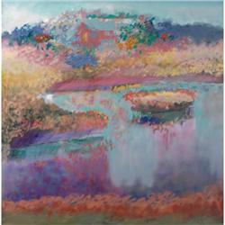 An Oil on Canvas Painting by Alberta Cifolelli