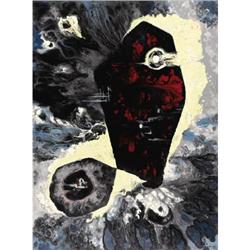 EMIL BISTTRAM (American 1895-1976) Cosmic Forces