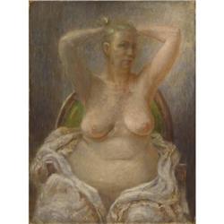 Paul Cadmus (American, 1904-1999) Seated