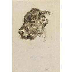 John Henry Twachtman (American, 1853-1902) Study