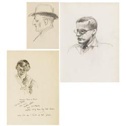 Guy Pene du Bois (American, 1884-1958) Group of