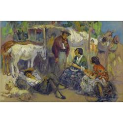 Francis Luis Mora (American, 1874-1940) Spanish