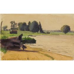 Oscar Florianus Bluemner (American,