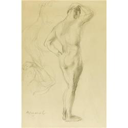 Armando Menocal (Cuban 1863-1942) Standing Male