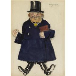 Alexandre Nikolaevich Benois Watercolor