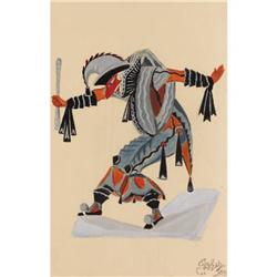 In the style of Sergei Yur'evich Sudeikin