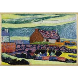 Andre Alexeyevich Jawlensky Cottage with Rock