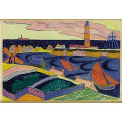 Andre Alexeyevich Jawlensky Houses Along the