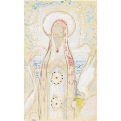 JOSEPH STELLA (American 1877-1946) Madonna,