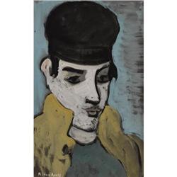 Milton Avery (American 1893-1965), Portrait