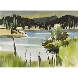 JAMES MILFORD ZORNES (American 1908 -), Untitled