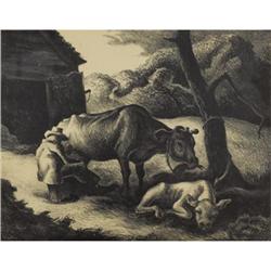 Thomas Hart Benton (American, 1889-1975) White
