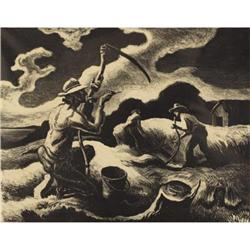 Thomas Hart Benton (American, 1889-1975)Island