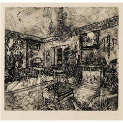 Richard Artschwager (American b. 1923) Interior