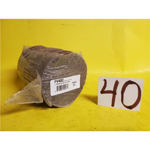 Fibertex Velcro Disc Coarse 4"