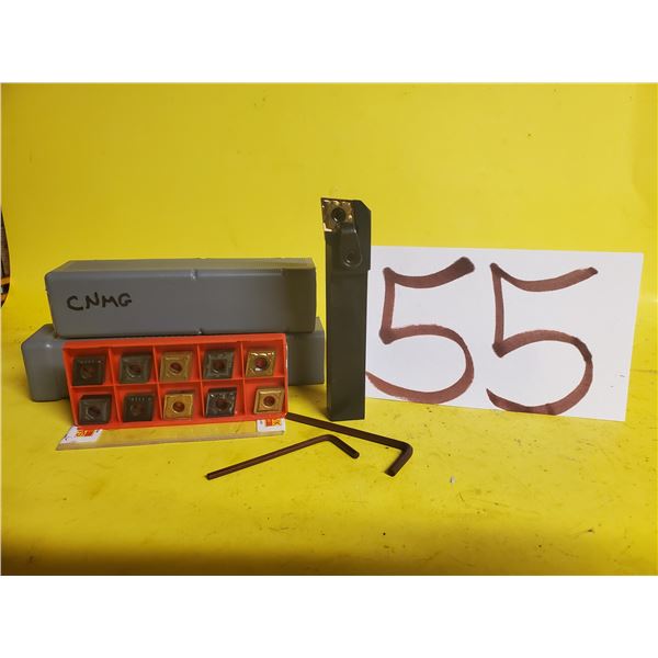 New Tool Holder with Inserts CNMG 432