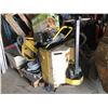 Image 1 : Yale pallet truck with charger needs batteries works well , 36” forks