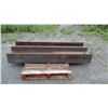 Image 1 : 2 H beams 10" x 14" ame.450 x 77"