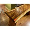 Image 2 : Long Live-Edge Freeform Hardwood Table by Ben Wilkinson 78" x 22" 37"H
