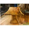 Image 2 : Live-Edge Freeform Hardwood Table by Ben Wilkinson, 8ft Long, 36" Tall, 52" Widest Section