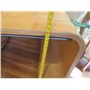 Image 8 : Wooden Table w/ Curved Sides 45.5 x 3ft x 24"H