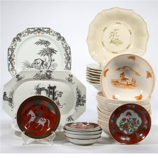 Mottahedeh Ceramics, Continental and Export ceramics