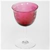 Image 8 : Collection of Colored Glass Stemware