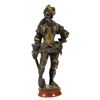 Image 1 : Bronze and gilt statue of a Medieval Warrior
