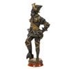 Image 2 : Bronze and gilt statue of a Medieval Warrior
