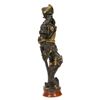 Image 3 : Bronze and gilt statue of a Medieval Warrior