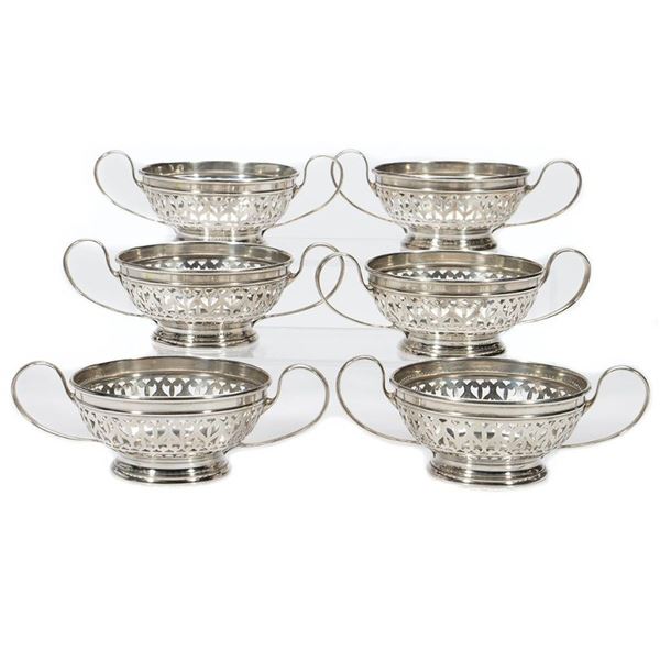 Gorham Sterling Coupes