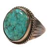 Image 2 : Turquoise and silver ring