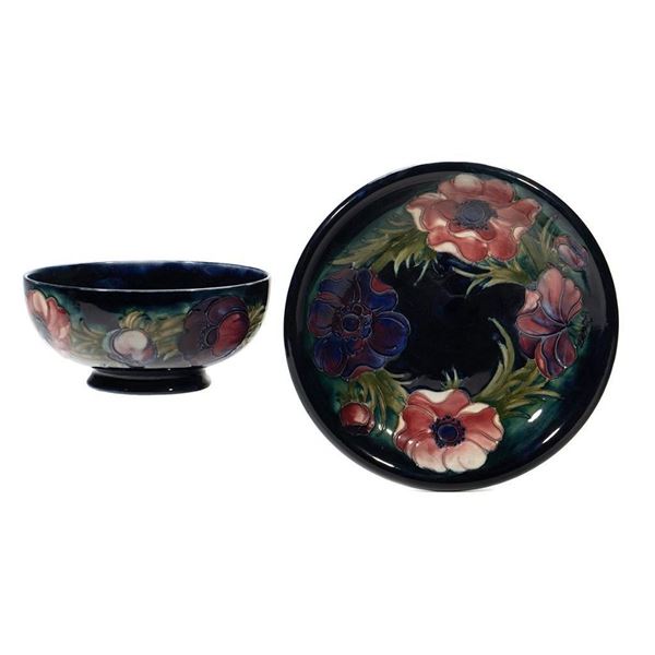 Moorcroft Pottery Bowl and Plate