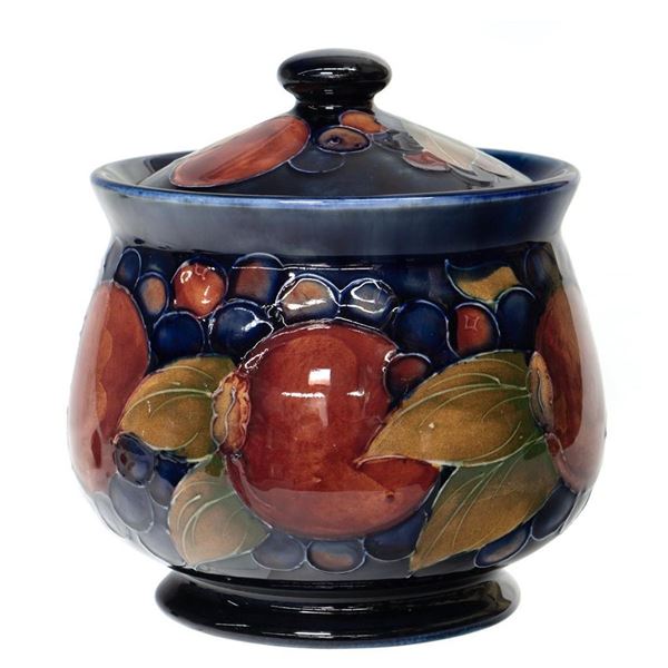 Moorcroft Pottery Covered Jar