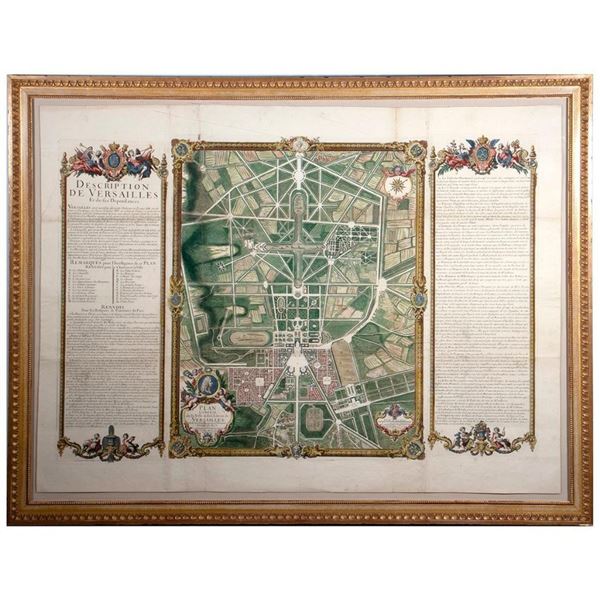 Pierre le Pautre (1659-1744) A Grand View of the Gardens of Versailles