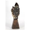 Image 4 : Silvered Bust of Aztec Warrior