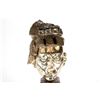 Image 2 : Silvered Bust of Aztec Warrior